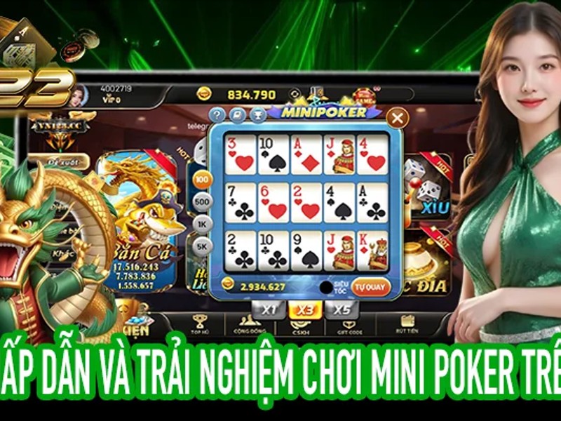 Bàn chơi Blackjack trực tuyến tại goal123