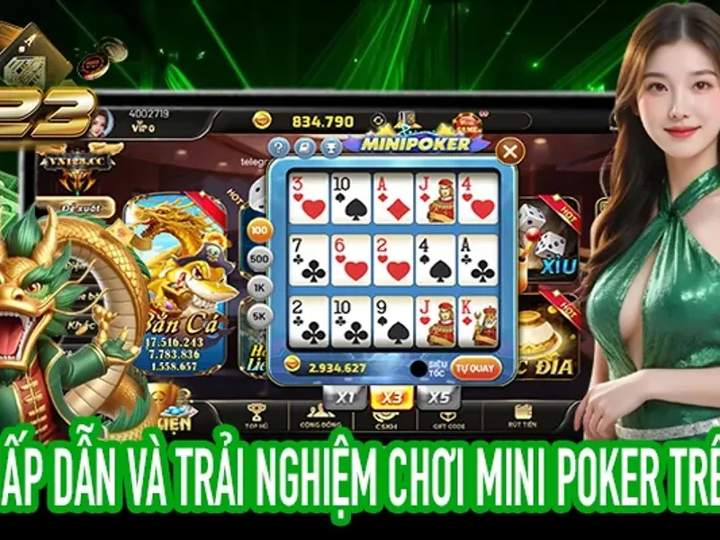 Bàn chơi Blackjack trực tuyến tại goal123